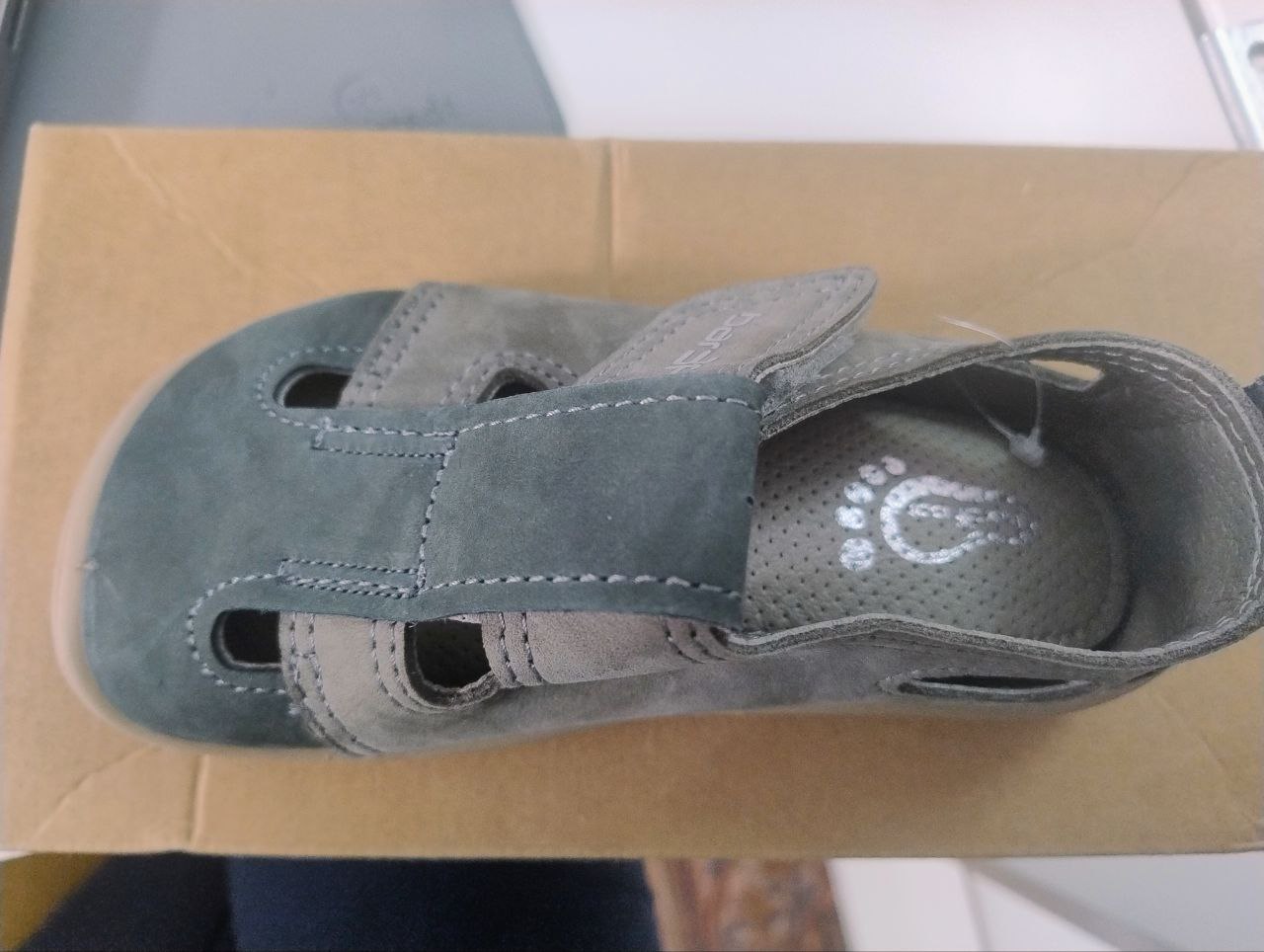 Sandalias Bar3foot Elf gris