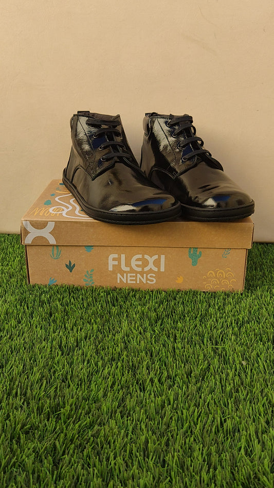 Barefoot Ankle Boots ECLAT BLACK S-8425-O FLEXI NENS