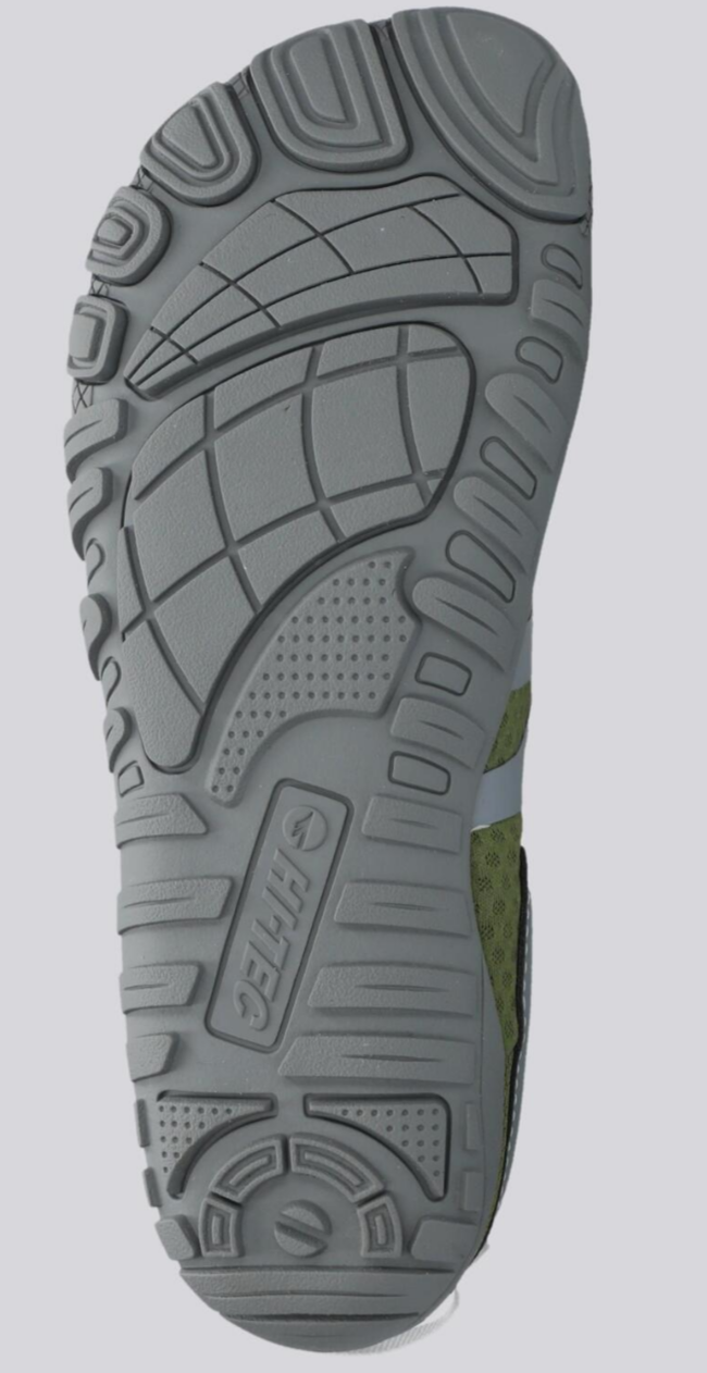 Hi-Tec Abyss zapatillas barefoot verde militar junior (30-38)