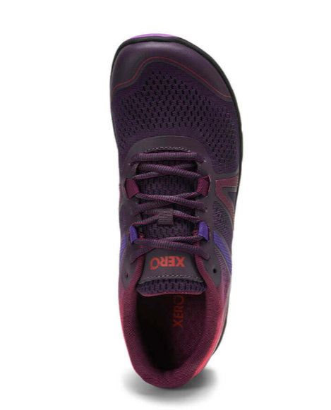 Xero shoes HFSII lightweight Road Runner gradient purple
