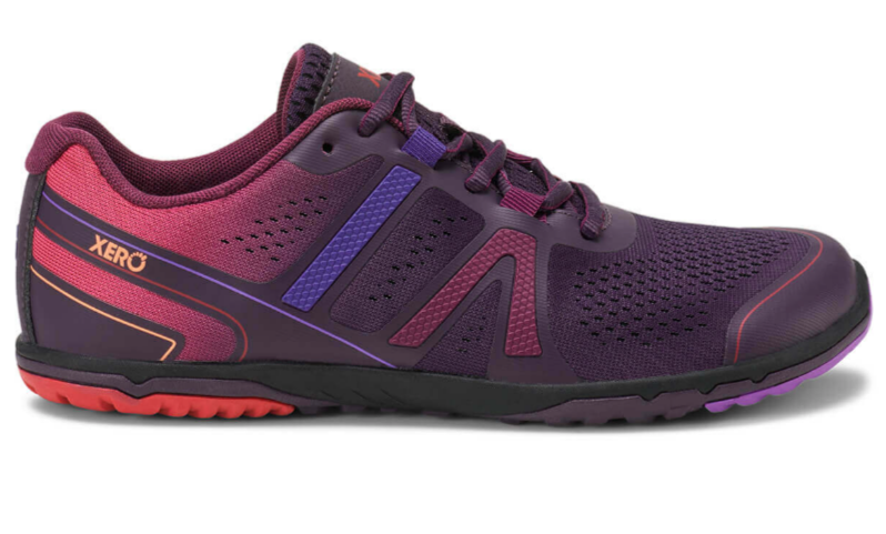 Xero shoes HFSII lightweight Road Runner gradient purple