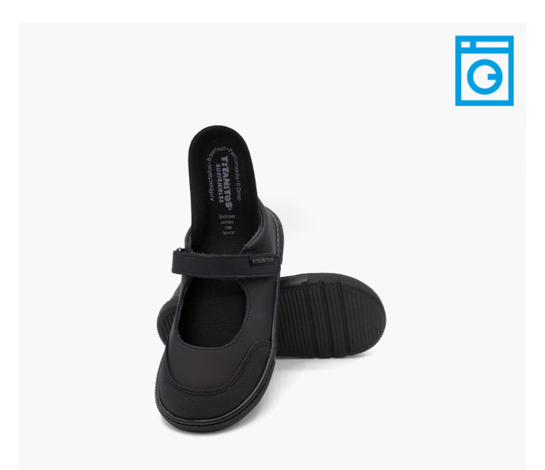 Merceditas colegiales para niña Barefoot C540 Selene