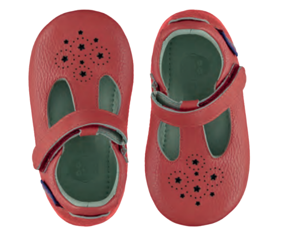 Poco Nido mighty shoes Watermelon T Bare - respectful watermelon red Mary Janes