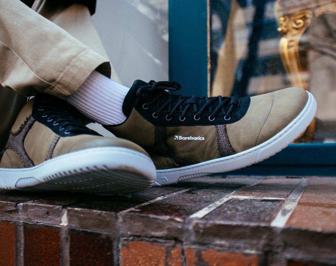 Barefoot Sneakers Barebarics - Hifly - Dark Green & Gray