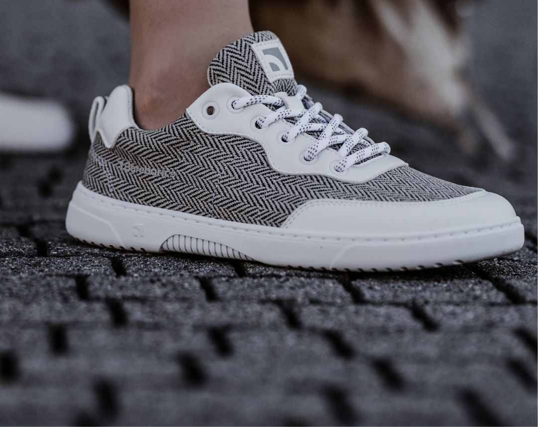 Barefoot Sneakers Barebarics - Kudos - White & Gray