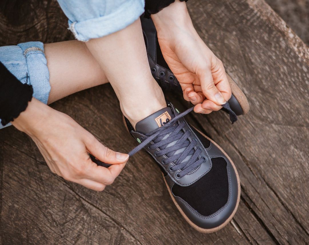 Barefoot sneakers Be Lenka Champ 2.0 - Vegan - Dark Gray & Black