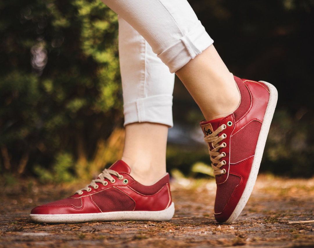 Barefoot zapatillas Be Lenka Champ 2.0 - Vegan - Red