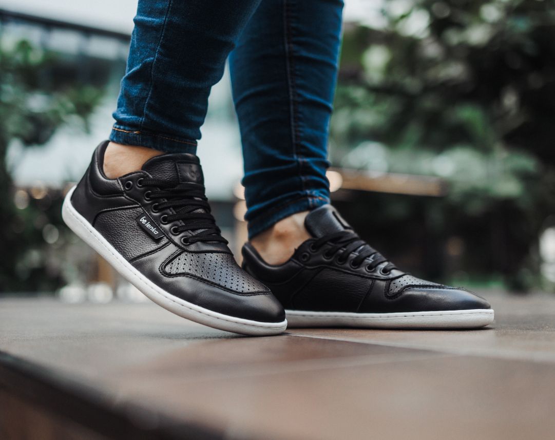 Barefoot zapatillas Be Lenka Champ 3.0 - Black & White