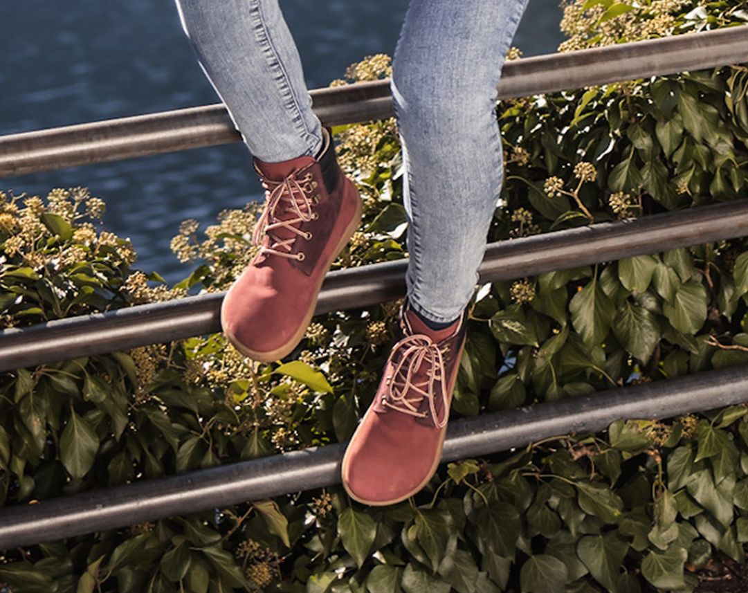 Zapatos Barefoot Be Lenka Nevada Neo - Burgundy
