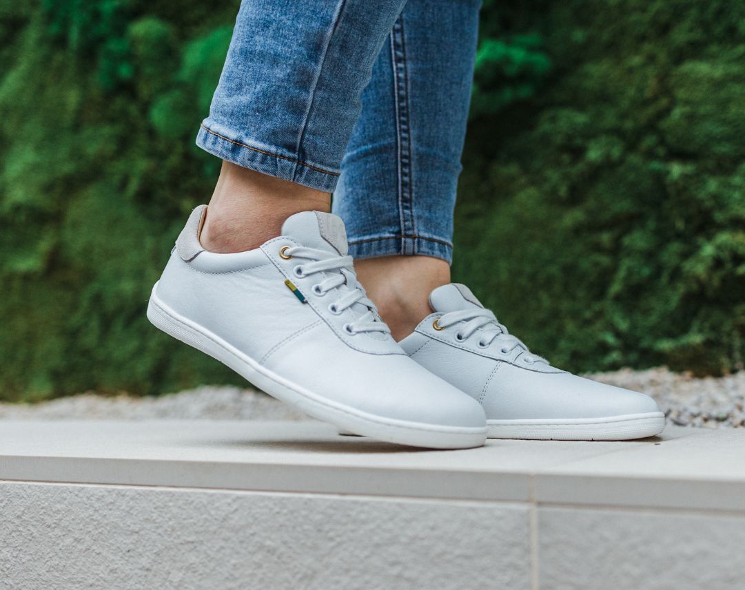 Be Lenka Royale barefoot shoes - White & Beige