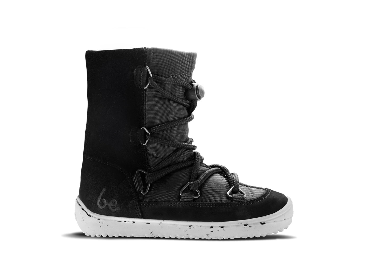 Zapatos de invierno para niño barefoot Be Lenka Snowfox Kids 2.0 - Black
