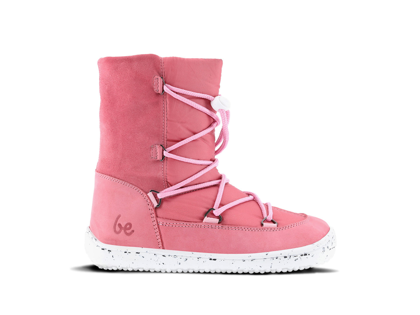 Zapatos de invierno para niño barefoot Be Lenka Snowfox Kids 2.0 - Rose Pink