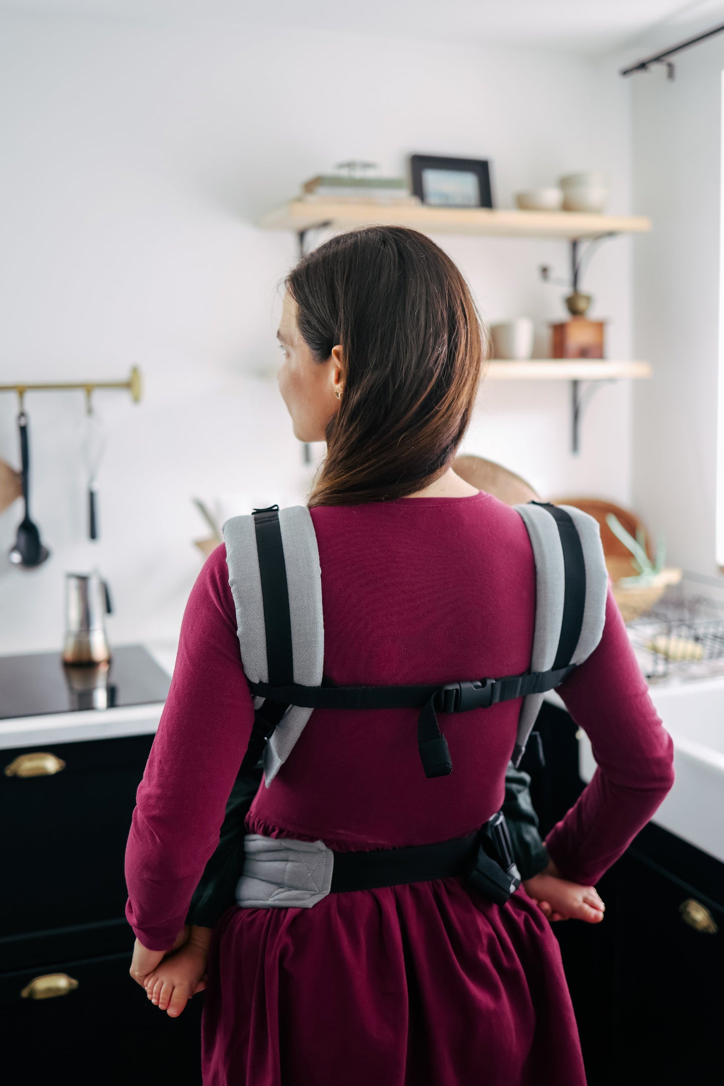 Be Lenka Toddler Baby Carrier One Color - Gray