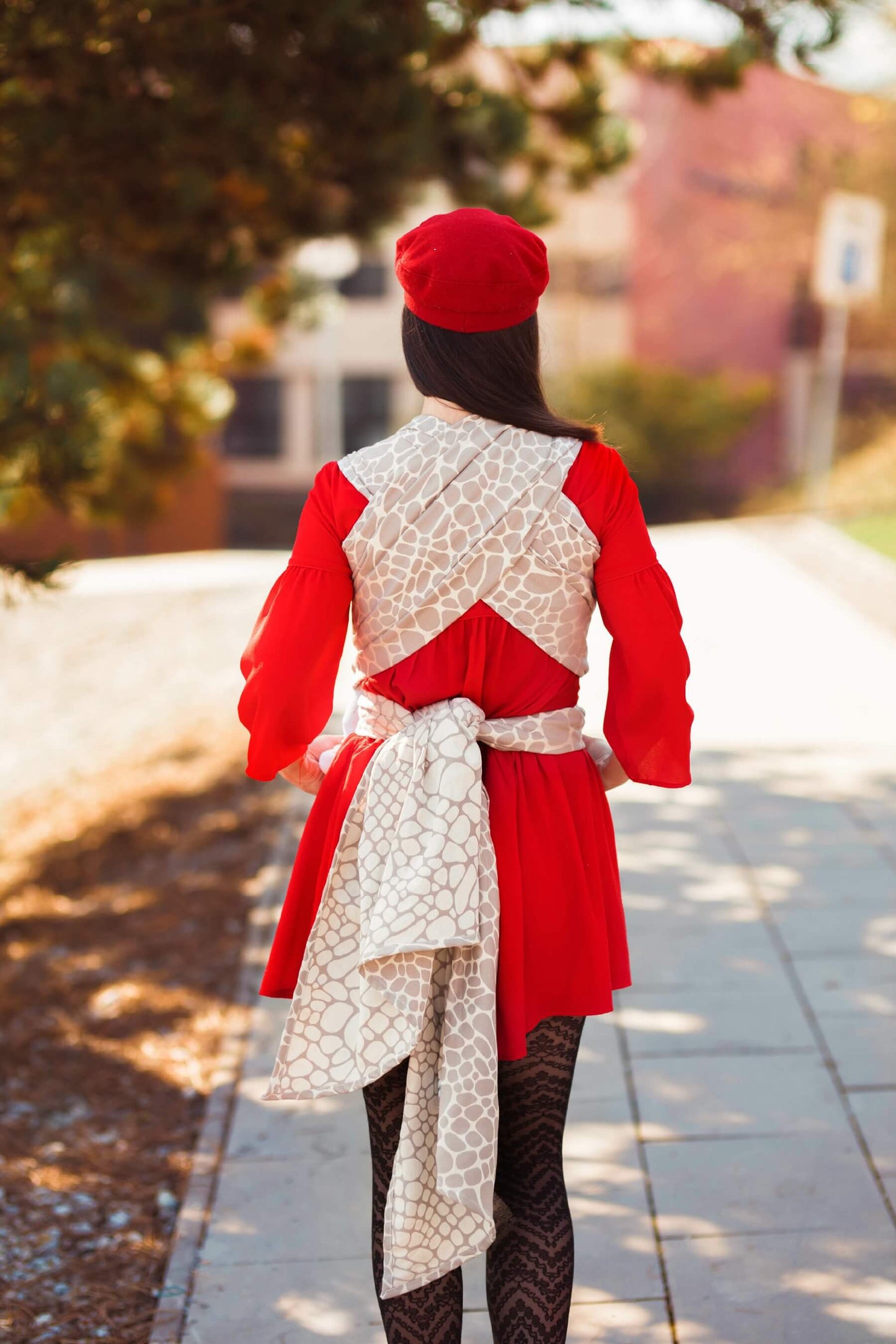 Be Lenka Giraffe Scarf - Latte