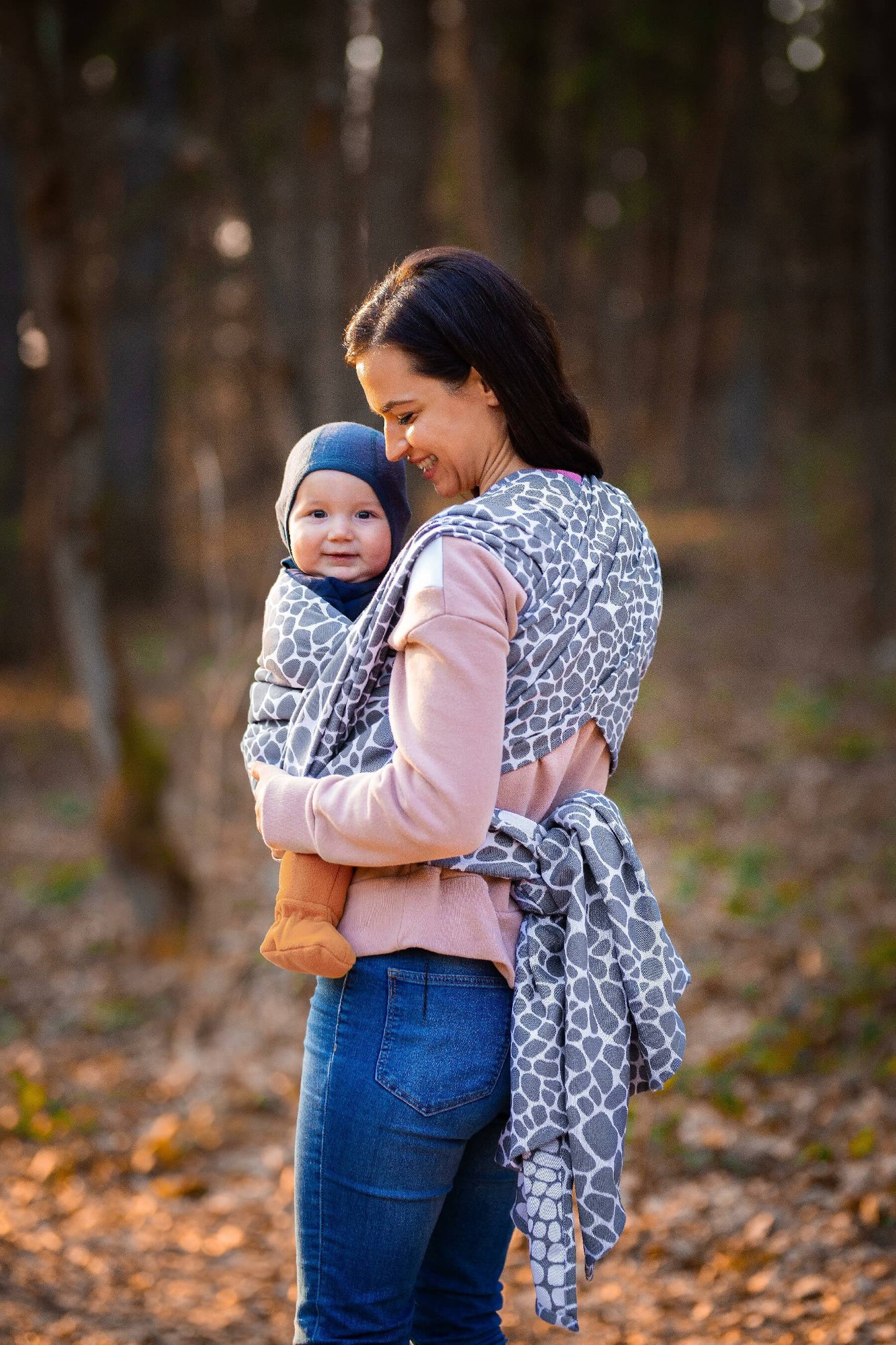 Be Lenka Giraffe Scarf - Gray