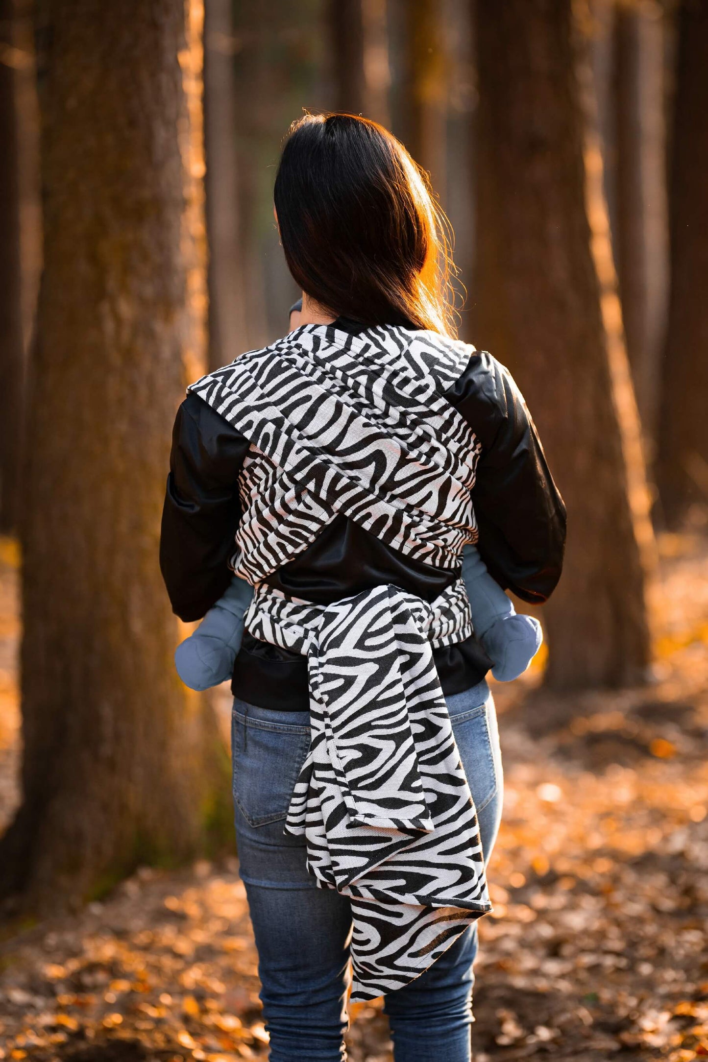 Be Lenka Zebra Scarf - Black & White