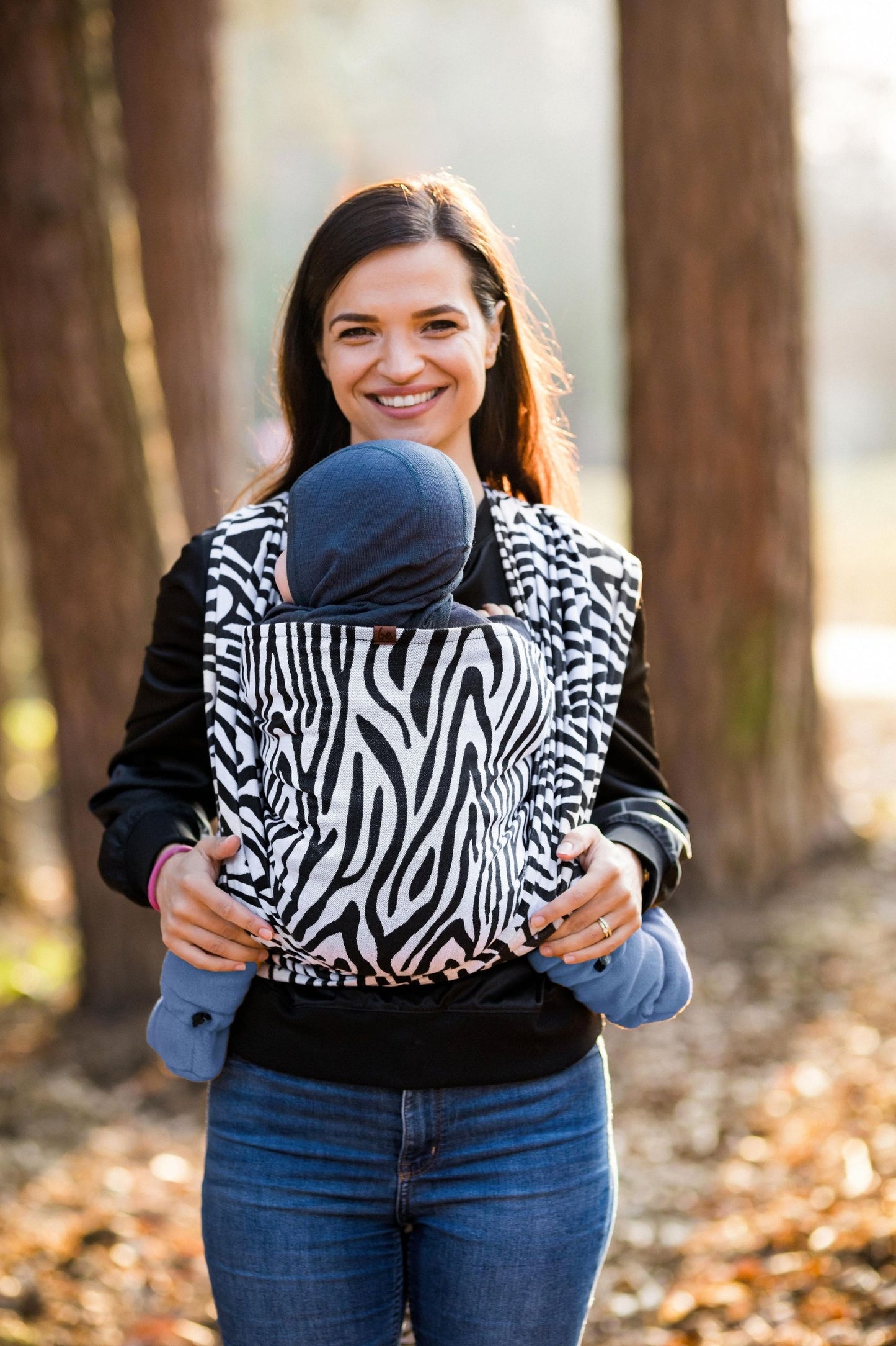 Be Lenka Zebra Scarf - Black & White