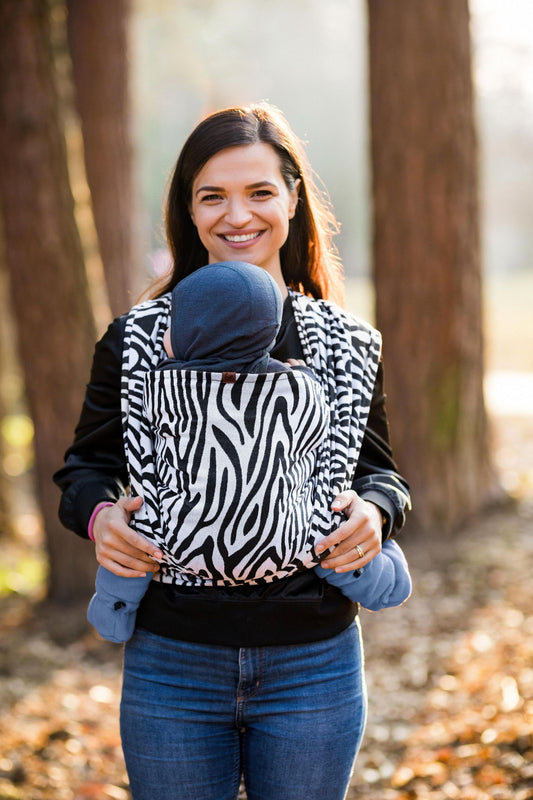 Be Lenka Zebra Scarf - Black & White