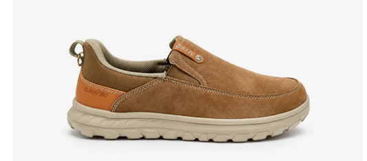 Hi-Tec Orfeo Slip-On Zapatilla respetuosa Desert/Olive Gray Hombre Mujer (valida para transicion)