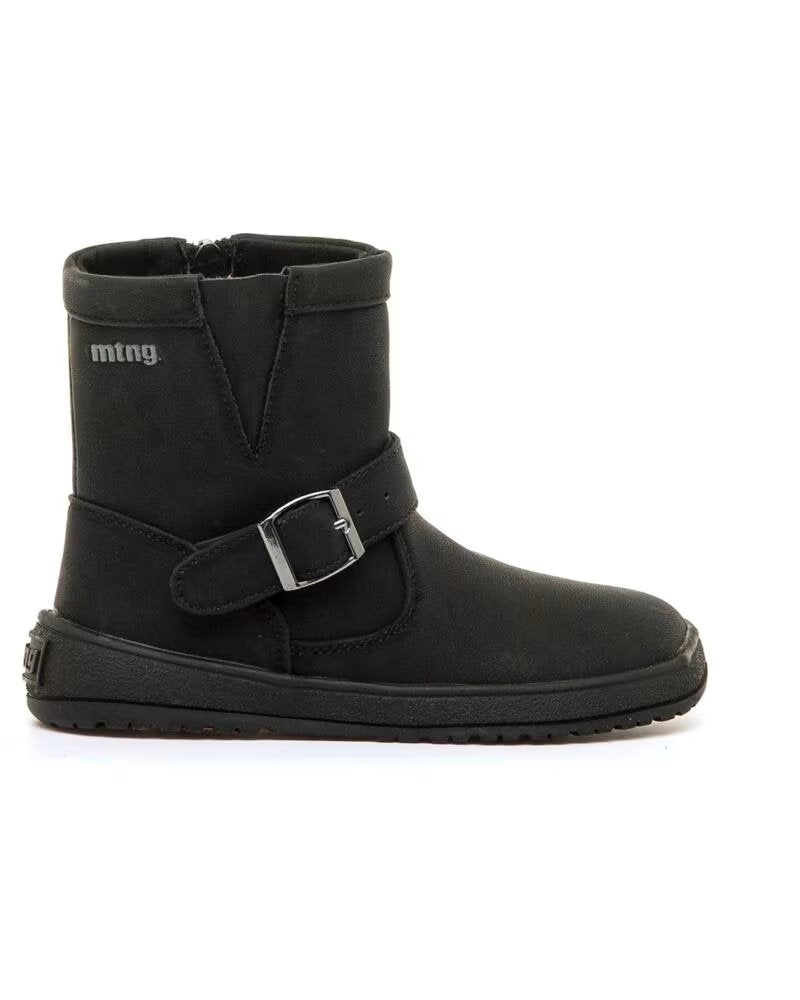 Botas caña media hebilla cremallera negro Mustang - vista 1