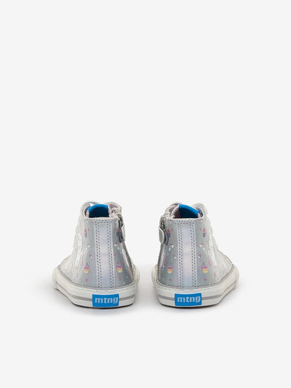 Zapatillas Free Lights Plata Mustang - detalle
