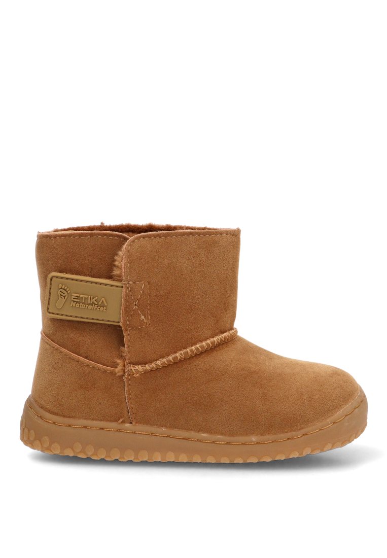Botín Velcro Barefoot Starwave 10921 Etika niña camel
