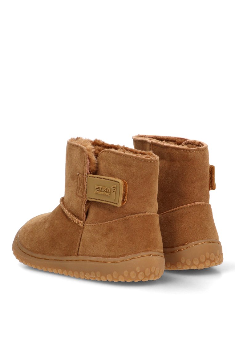 Botín Velcro Barefoot Starwave 10921 Etika niña camel