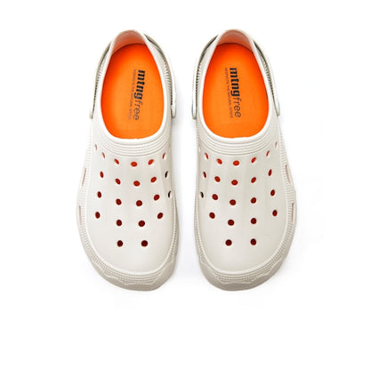 Zuecos Barefoot Mustang 85516 Evacare blancos (valido para transición)
