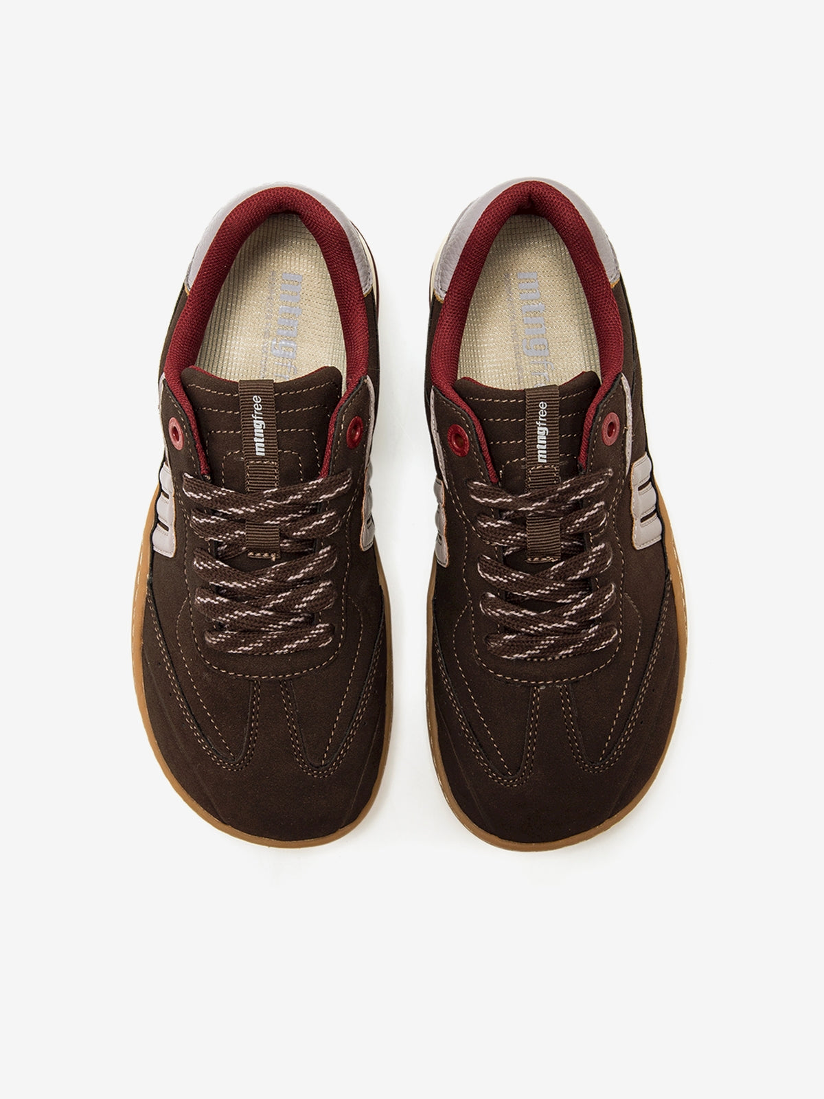 FREE ORBIT MARRON - Mustang vista lateral