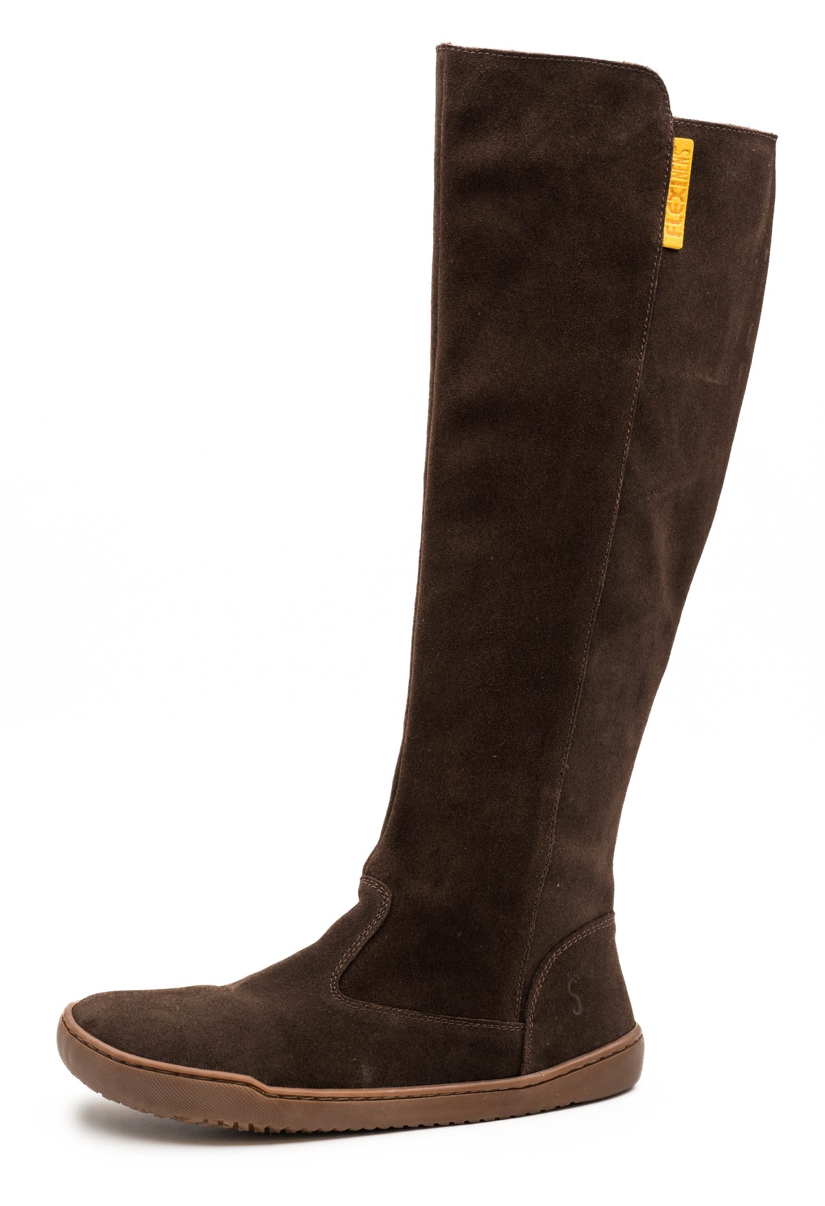 Stivali alti a piedi nudi Flexinens, forma XL, pelle scamosciata, Dakar