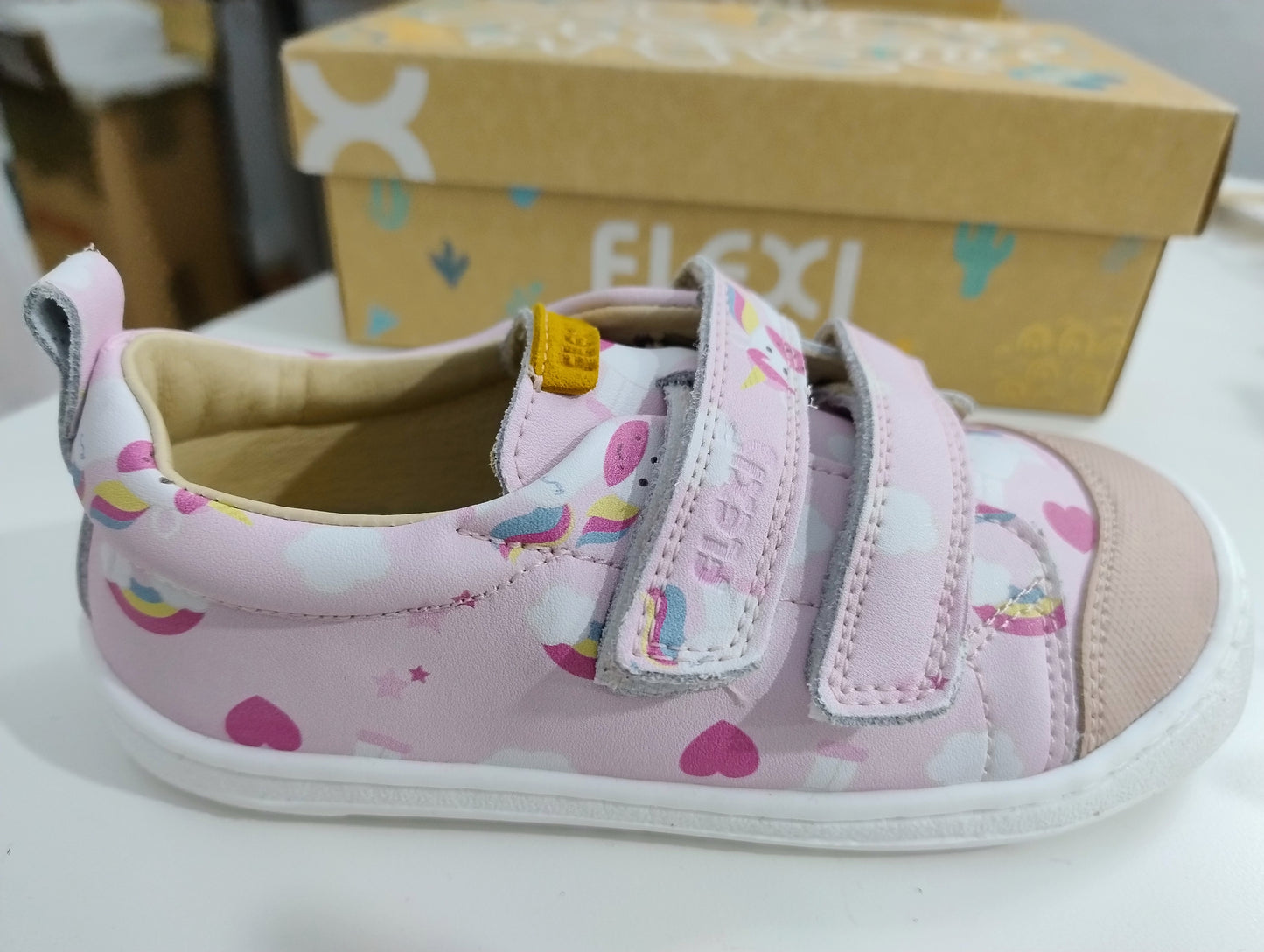 Flexinens Unicorn Pink Skin Friendly Sports Shoes