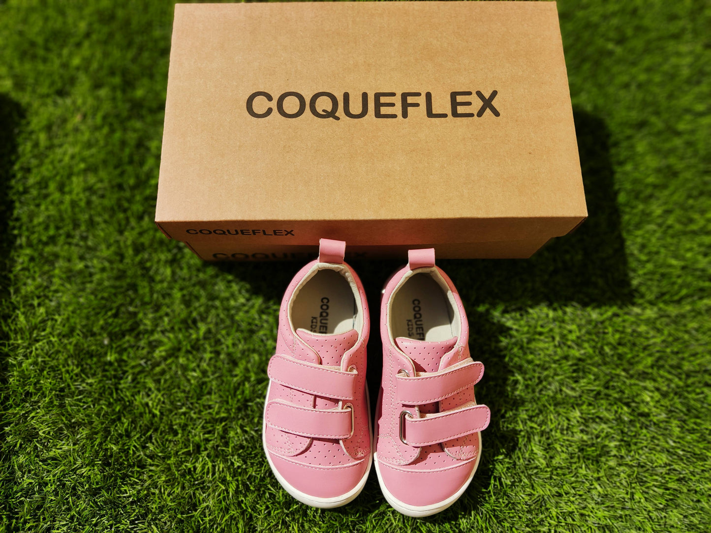 Coqueflex Respectful Pink Microfiber Sneakers