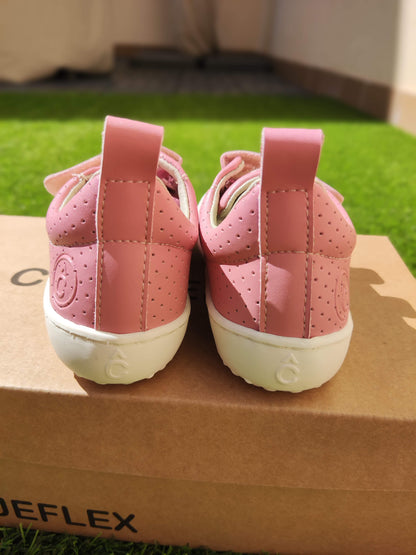 Coqueflex Respectful Pink Microfiber Sneakers