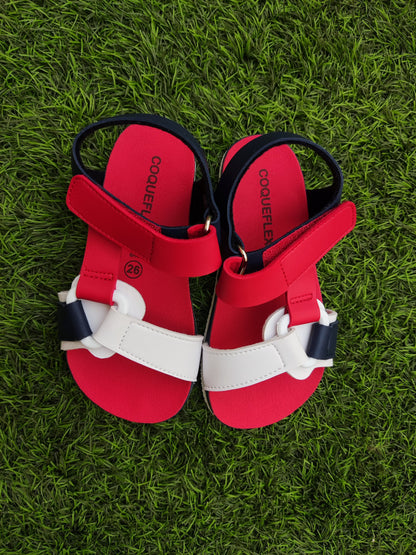 Coqueflex Sandals 15253 Red Navy