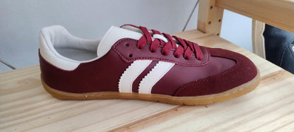 Coqueflex Retro Burgundy calzado barefoot respetuoso