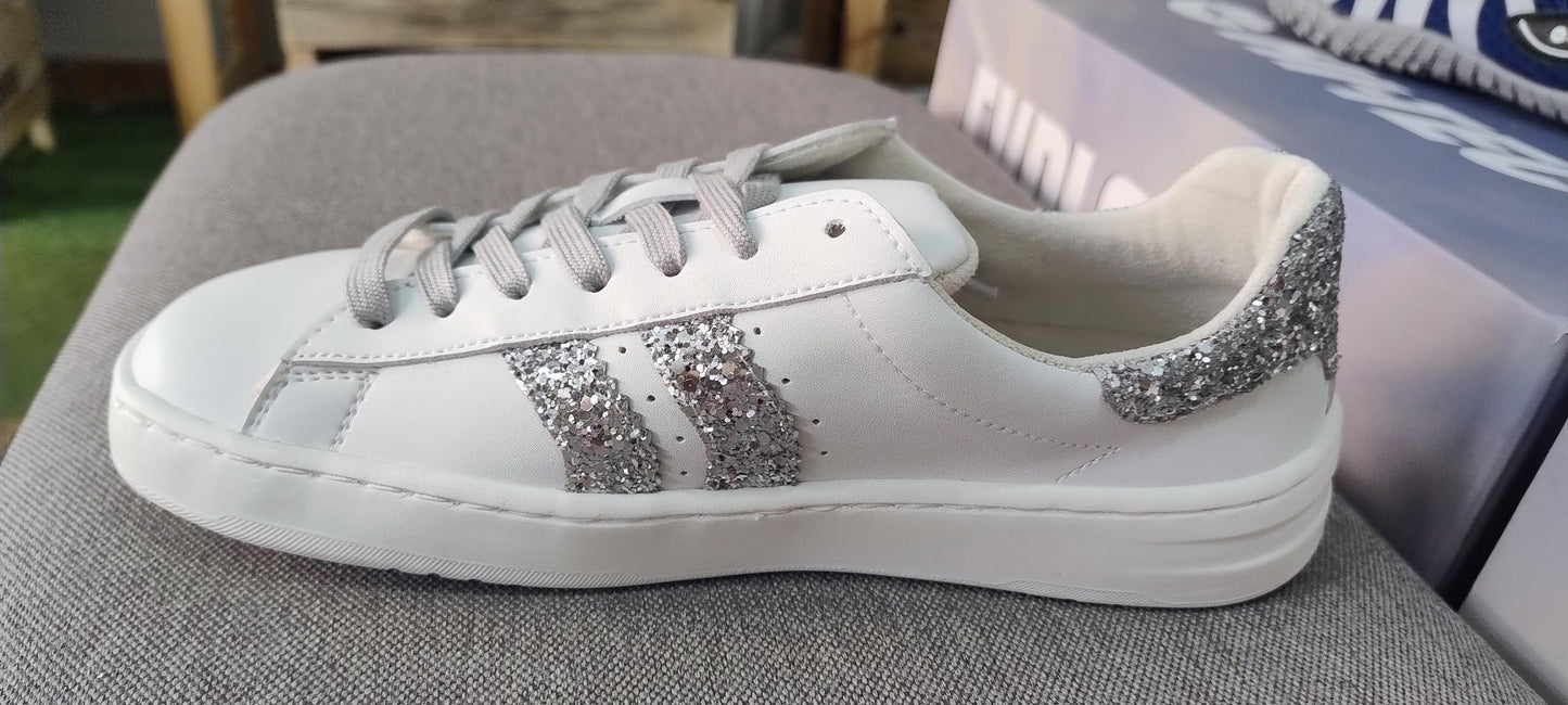 Coqueflex deportiva respetuosa ancha 4385 Electra blanco horma ancha XL
