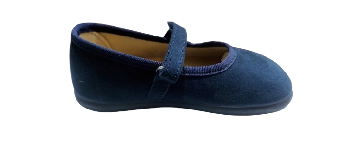 Batilas merceditas respetuosas barefoot azul marino