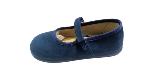 Batilas merceditas respetuosas barefoot azul marino