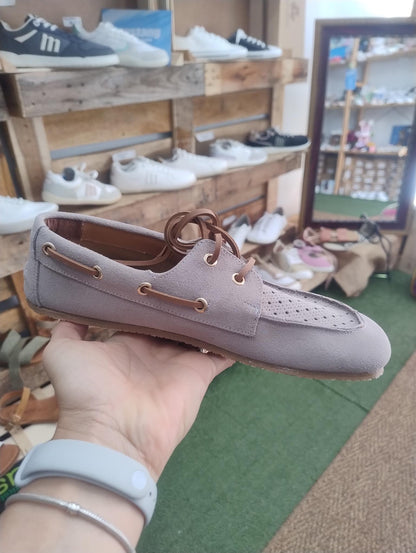 Mustang mocasines barefoot C61055 - / SERRAJE 252 GRIS PERLA