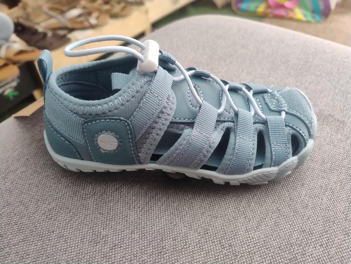 Hi-tec Sandalia Barefoot Junior Terra Azul – Trekking Flexible y Respetuosa