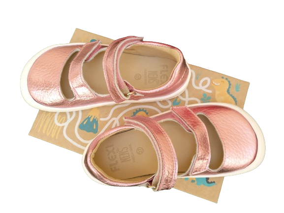 Flexi Nens Respectful Leather Sandals Tucson Pink