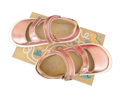 Flexi Nens Respectful Leather Sandals Tucson Pink