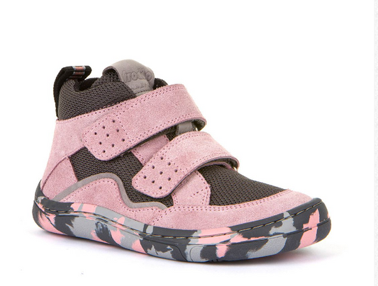 Froddo Children's Ankle Boots - BAREFOOT  - Pink