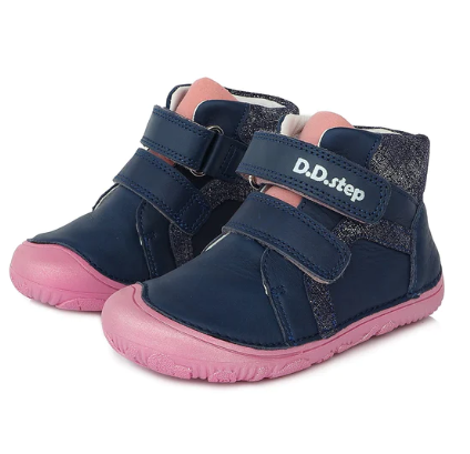 DD Step botitas respetuosas Azul y rosa