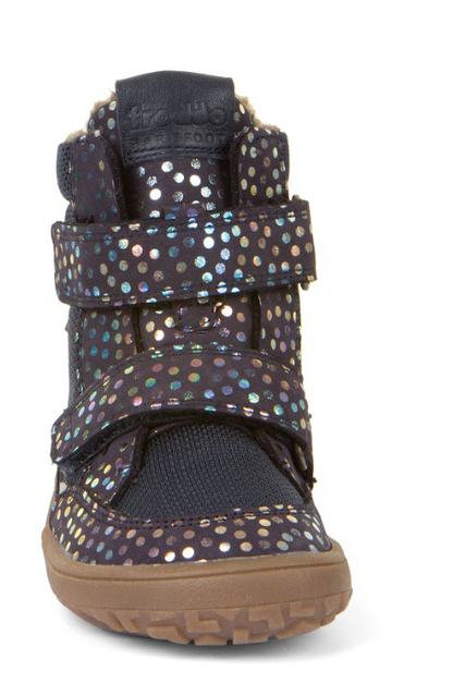 Froddo Botas para Niños Altos- BAREFOOT TEX WINTER - azul