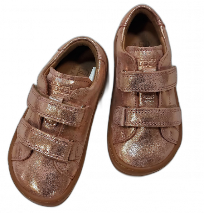 Froddo Zapatos para Niños - BAREFOOT D-VELCRO Rosa