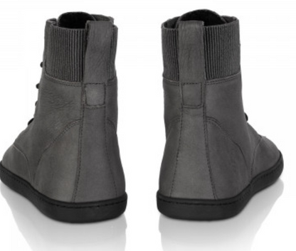 Shapen URBANEER Grey high winter barefoot boots