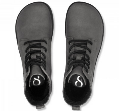 Shapen URBANEER Grey high winter barefoot boots