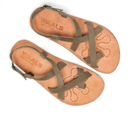 Waals Natur women's sandals Khaki 