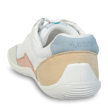 4Bare (Bar3foot) deportivas adultos Joy 4 - Powder Pink - Off White